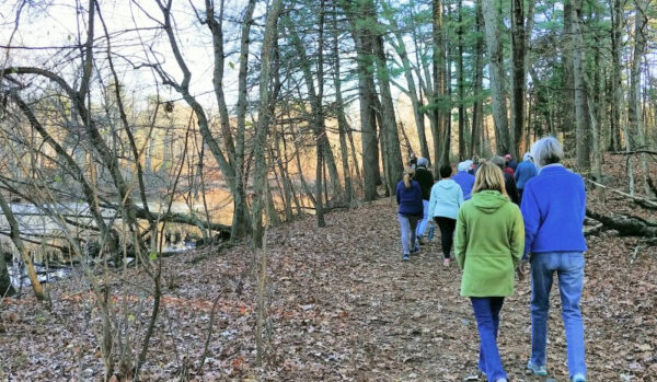 We had a Gratitude walk at Elm Bank in November
